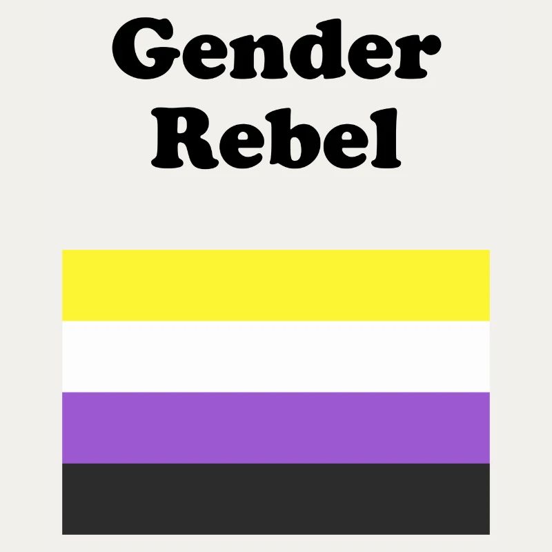Non Binary Flag Gender Rebel