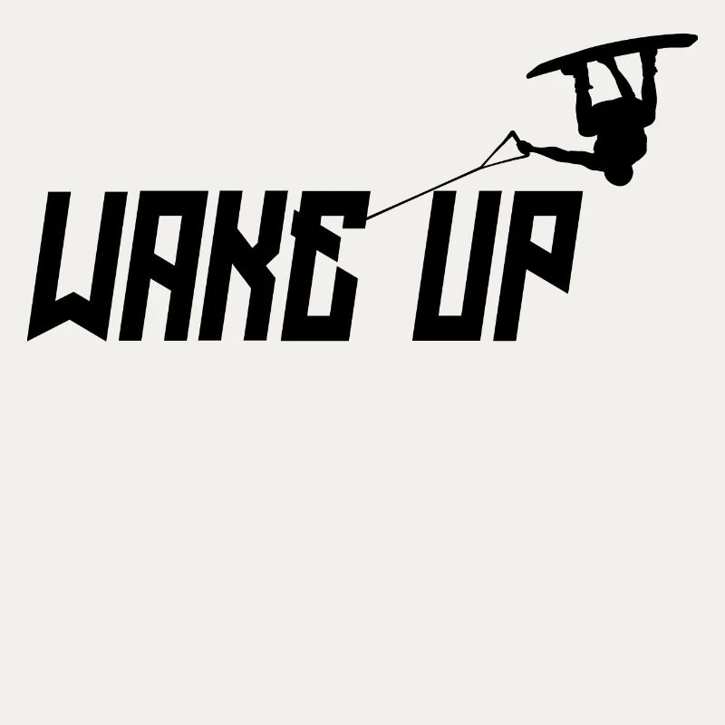 Kitesurfer Statement Stunt Wakeboard Surf
