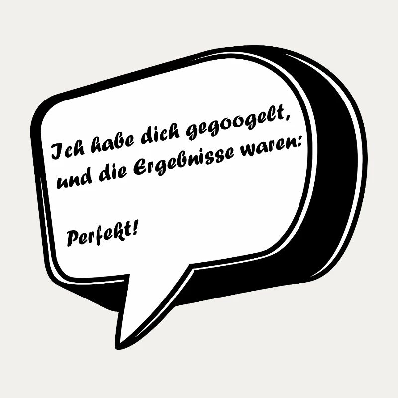 Valentinstag Spruch in einer Sprechblase