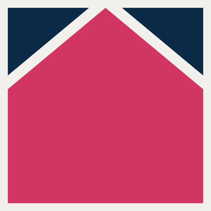 Logo Dachdecker, Maklerbüro oder Architekt