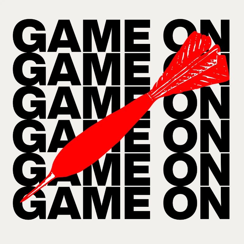 Game On: Dart Attack! ONEHUNDRETEIGHTY, Pfeil rot
