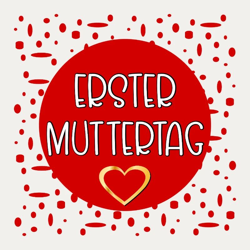 Erster Muttertag Herz