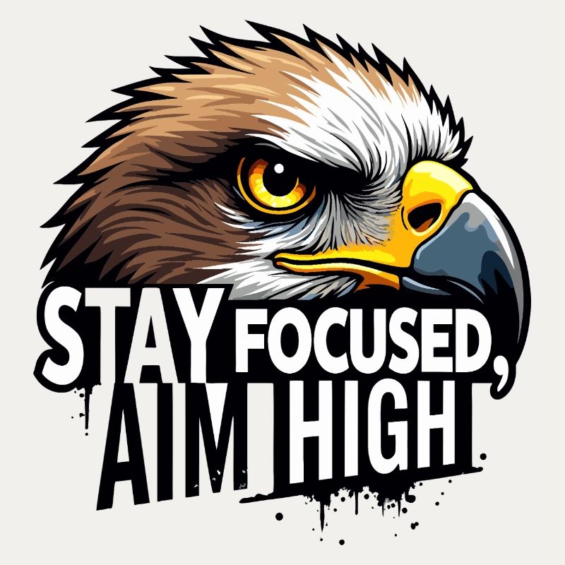 Conception de motivation Eagle Focus