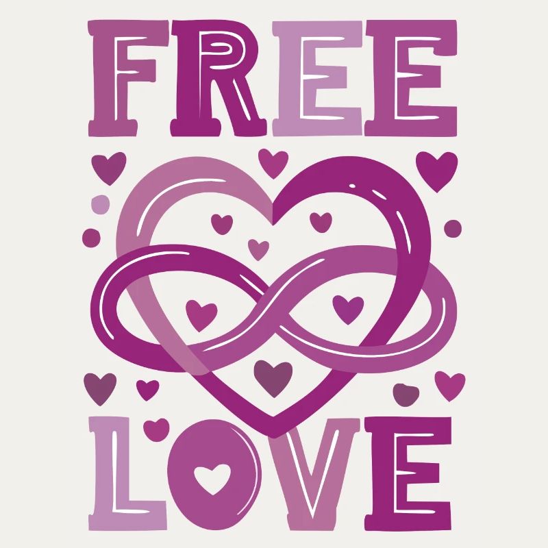 Polyamory Symbol - Pink