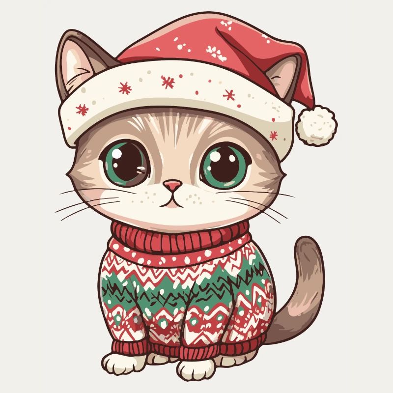 Cat Christmas Comic