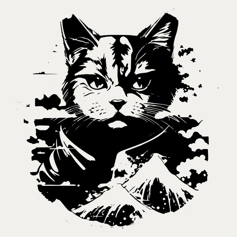 Look d’anime de chat