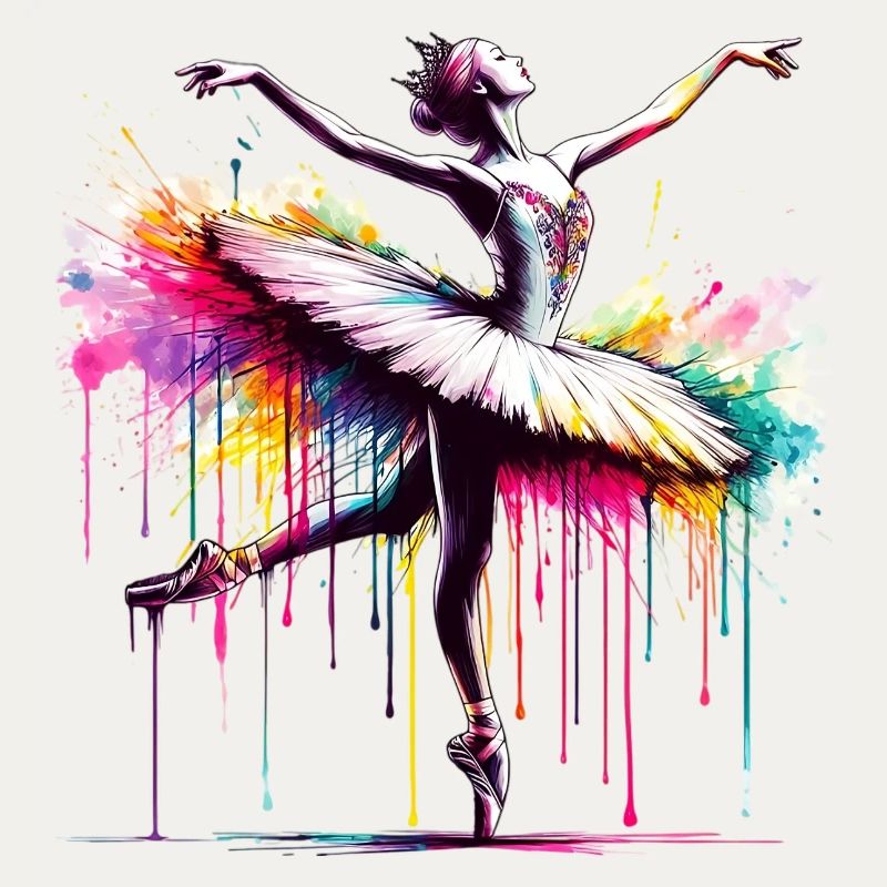 Danseuse de ballet avec tutu