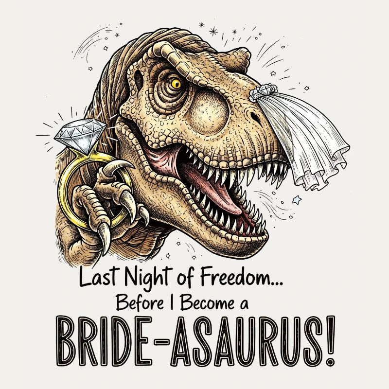 Bride-aurus: Dino Bridal Night