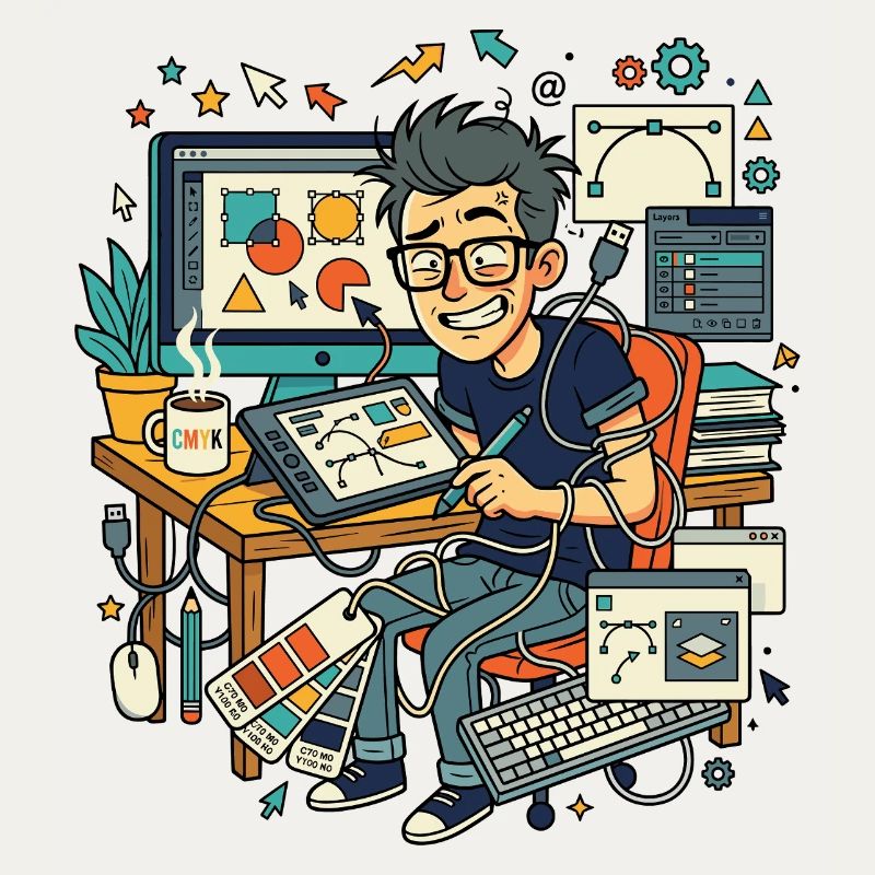 Chaos des workflows graphistes
