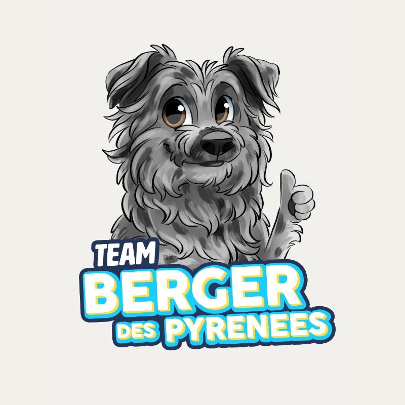 TEAM Pyrenäen-Schäferhund - Harlekin
