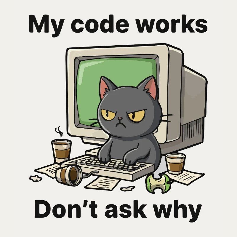 My code works Don't ask why