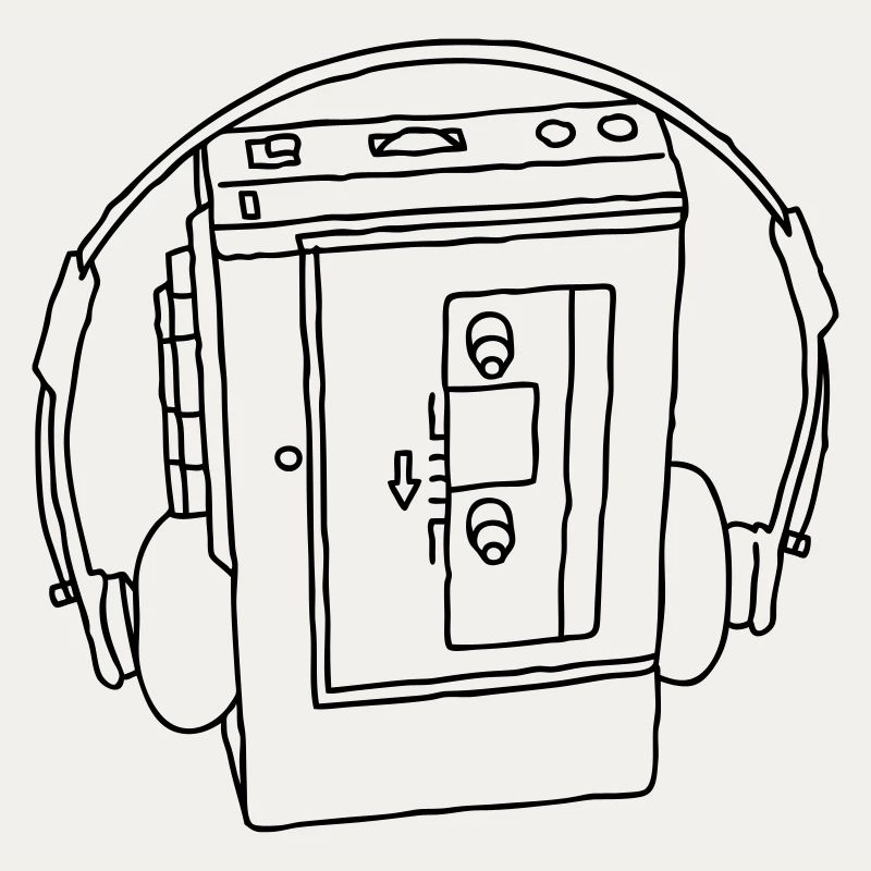 WALKMAN cassette recorder