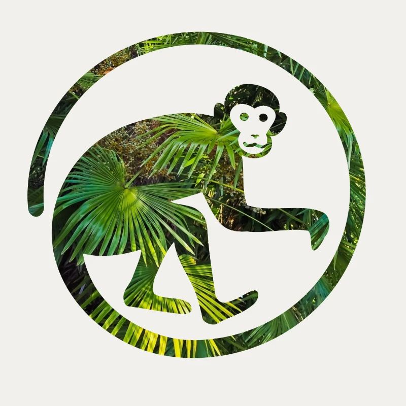 Affe im Dschungel Affen