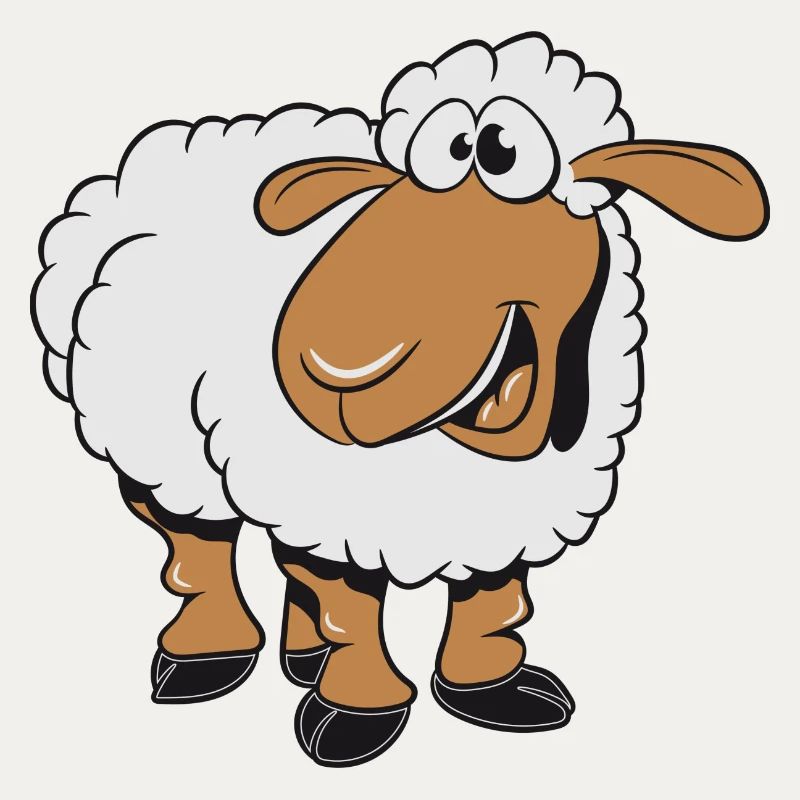 Sheep willow eat silly grass herd sues