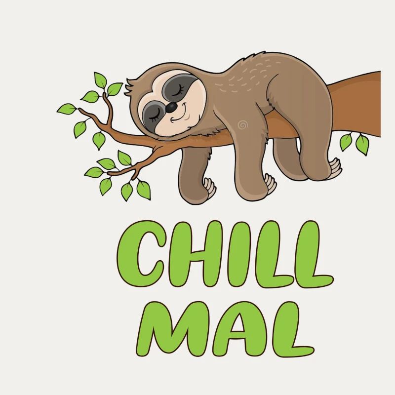Chill Mal - sloth on a branch!