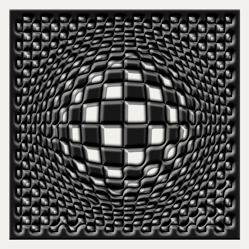 Geometric Lines Sphere Circle View