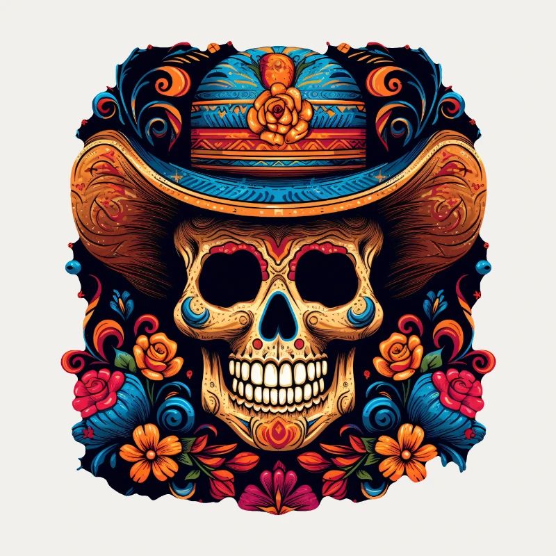 Cinco de Mayo Skull