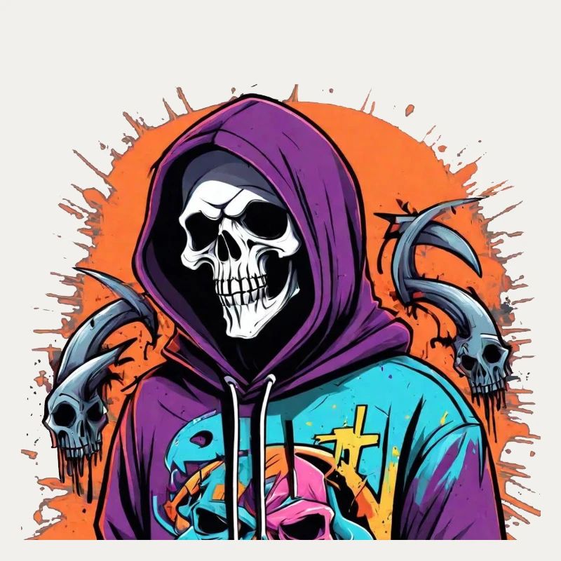 Cool Skelet Skull