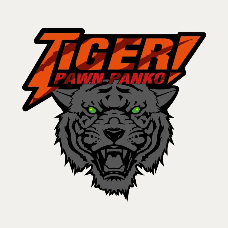 Tiger Pawn Panko orange - grey