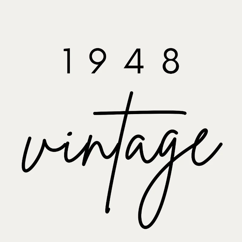 Vintage 1948 Birthday