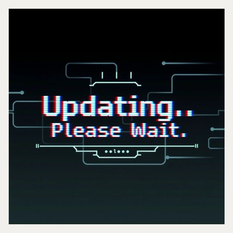Glitch Update Loading Screen