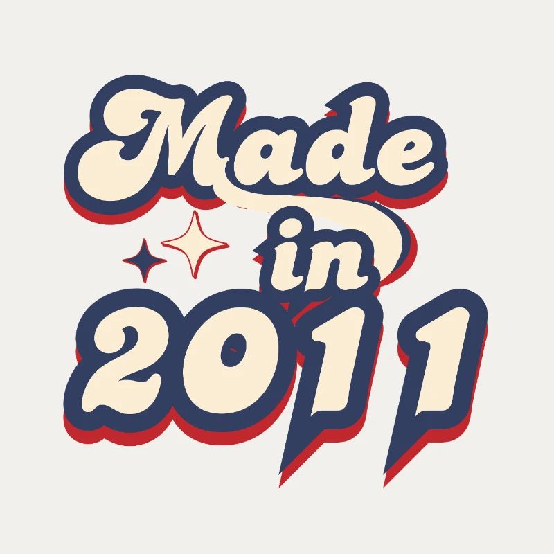 Made in 2011 retro