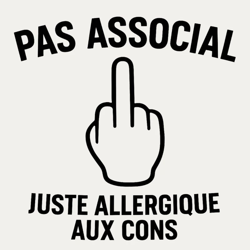 Nicht asozial, nur allergisch gegen Idioten