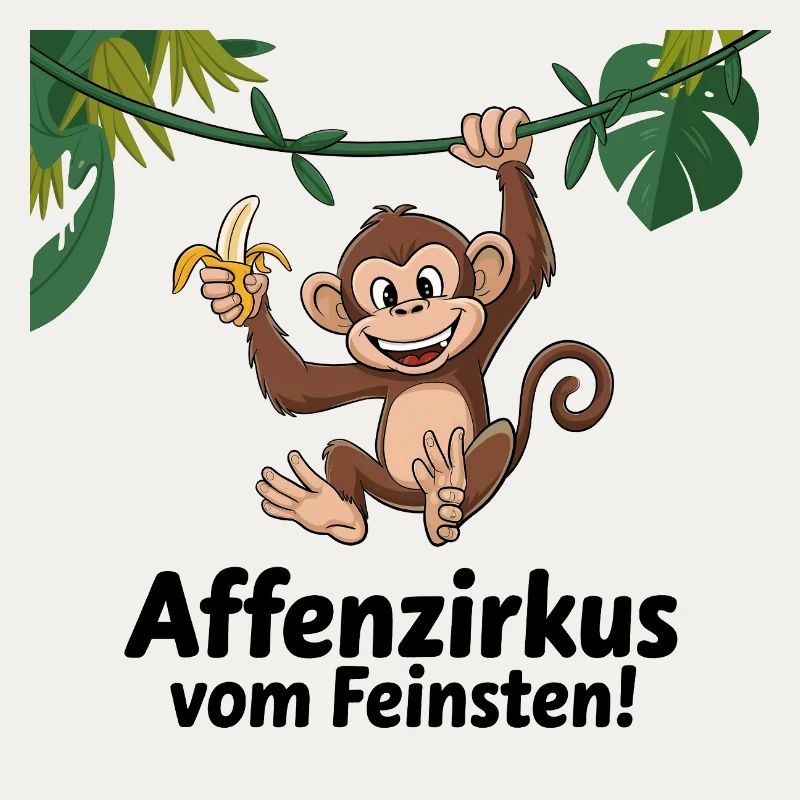 Monkey circus at its best – Funny Monkey