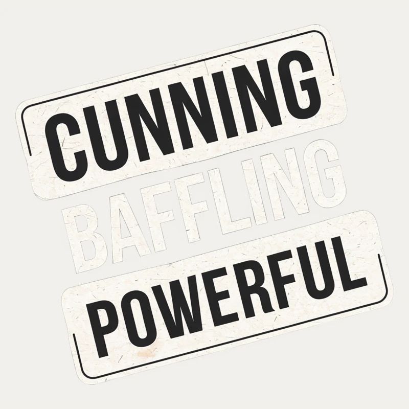 Cunning Baffling Powerful 12