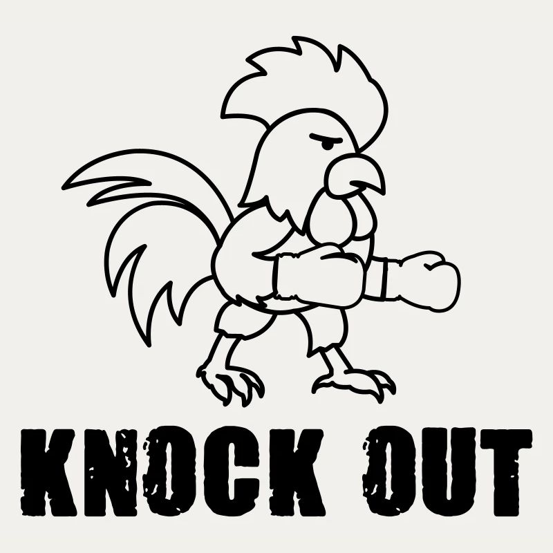 Boxer Knock Out Comic