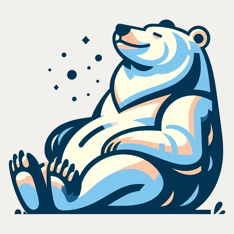 Ours de glace cool