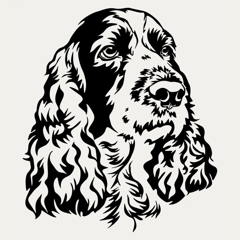 English Springer Spaniel Head