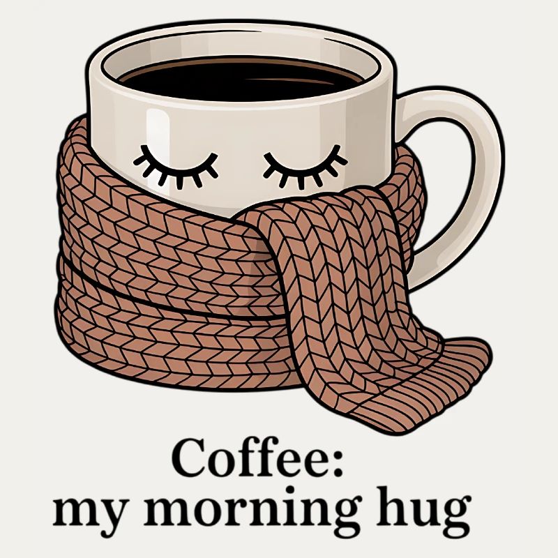 Mug chaud propre écharpe
