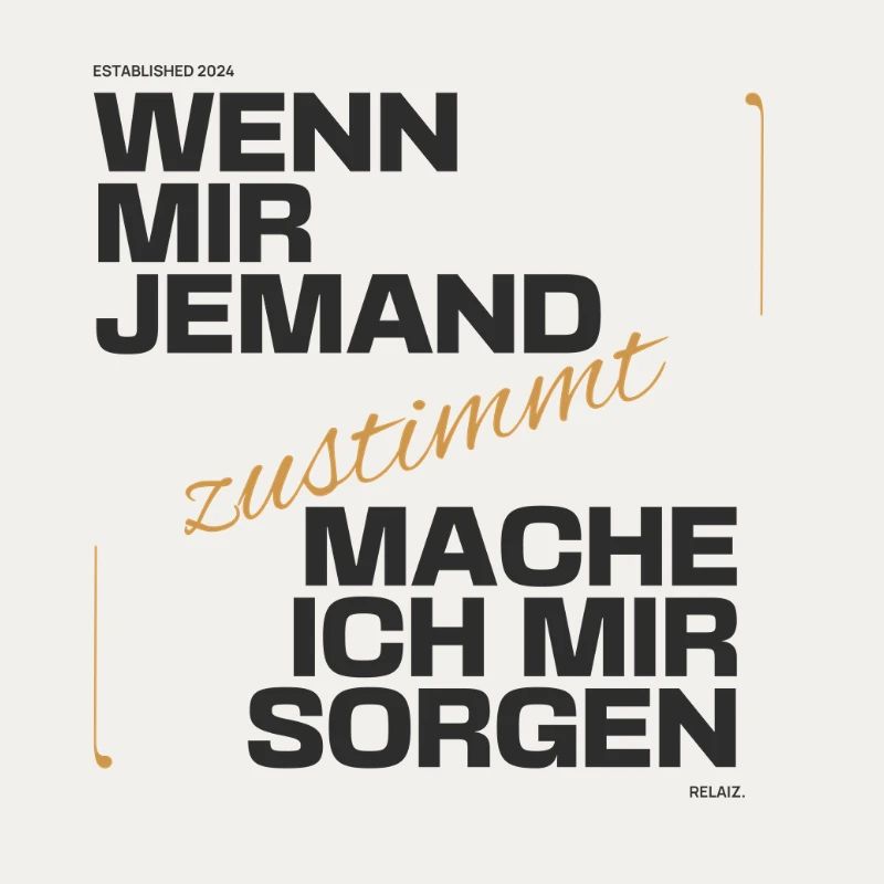 Ironisches Statement