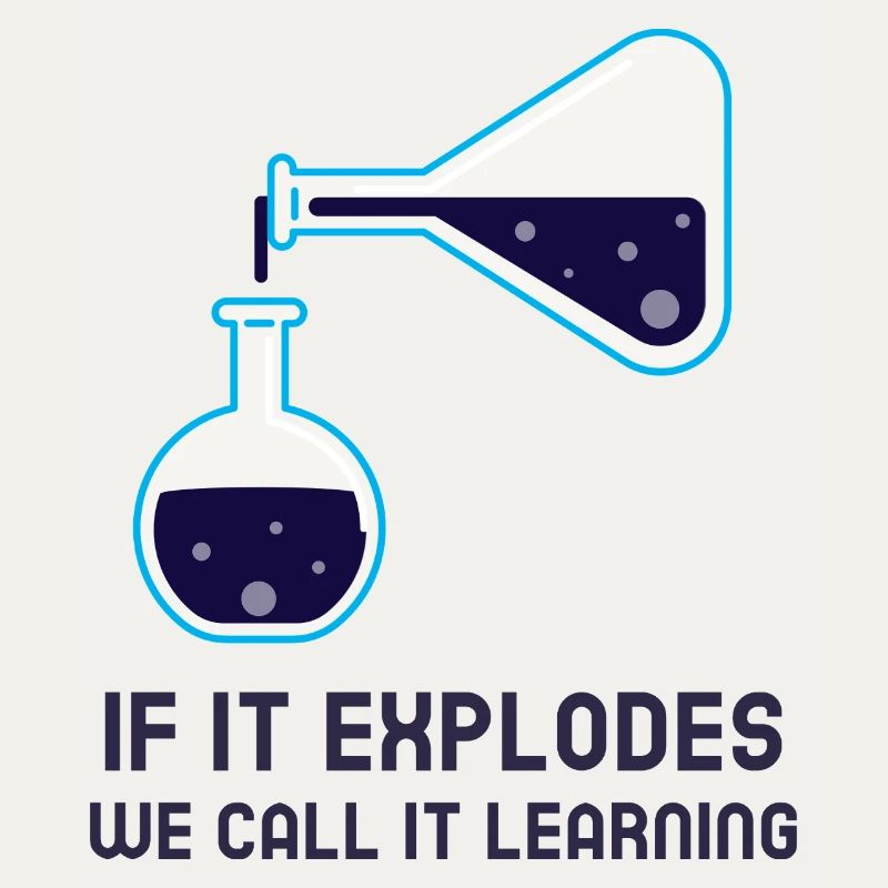 If it explodes we call it learning chemistry tutor