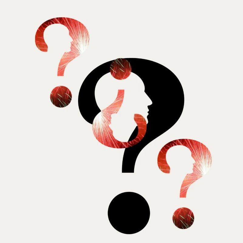 Question mark Fireworks