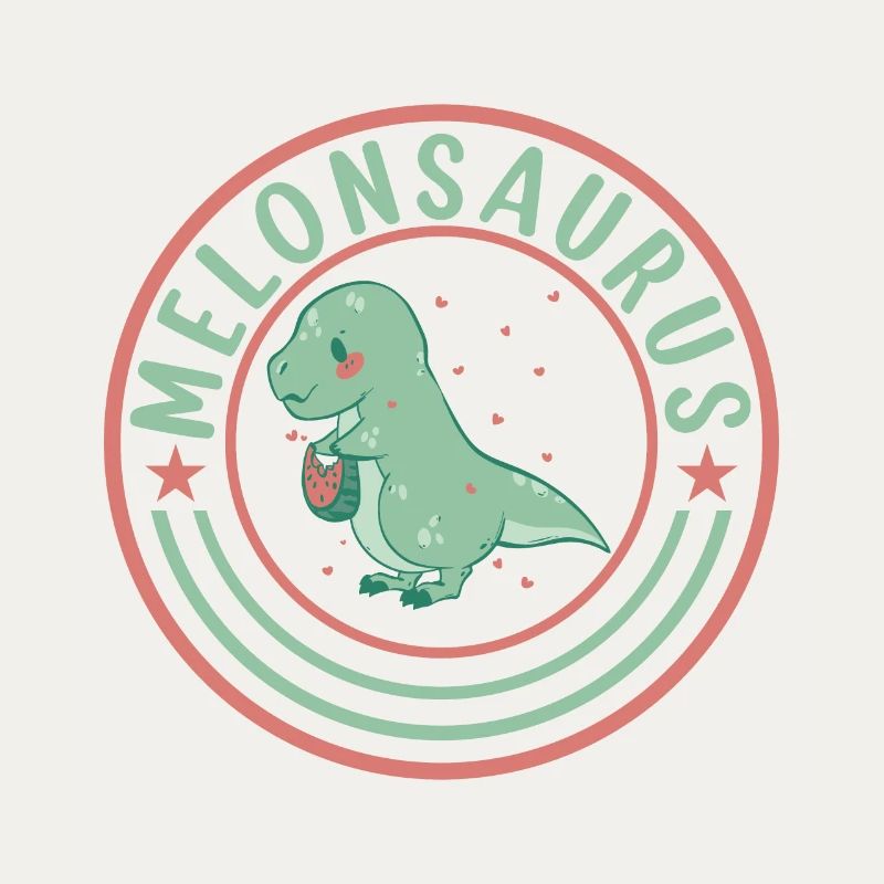 Watermelonsaurus Vegetarian T Rex