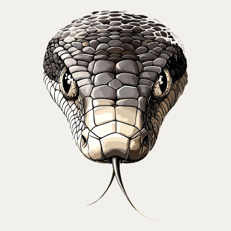 Snake Python Cobra Mamba Rattlesnake Snake