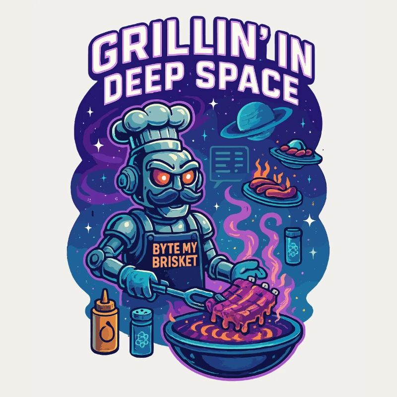 Grilling in deep space with Byte My Brisket