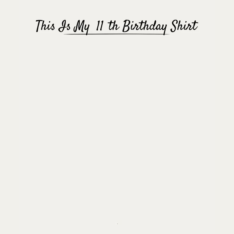 11° compleanno 11 anni