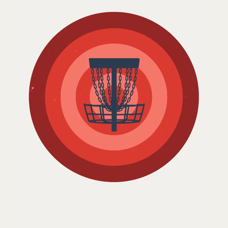 Disc Golf Basket Target Funny Disc Flying Disc