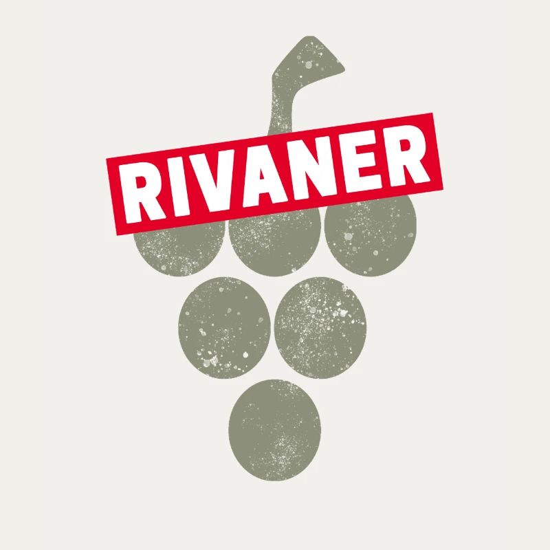 Rivaner Vine Vintage Wine Drinker and Winemaker Design