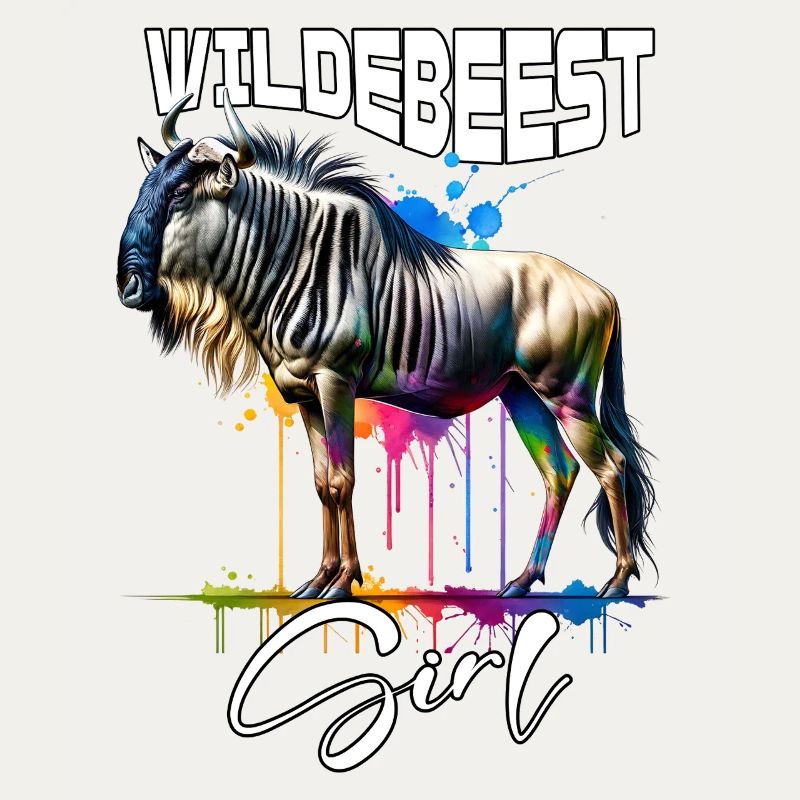 Wildebeest Mädchen Gnu