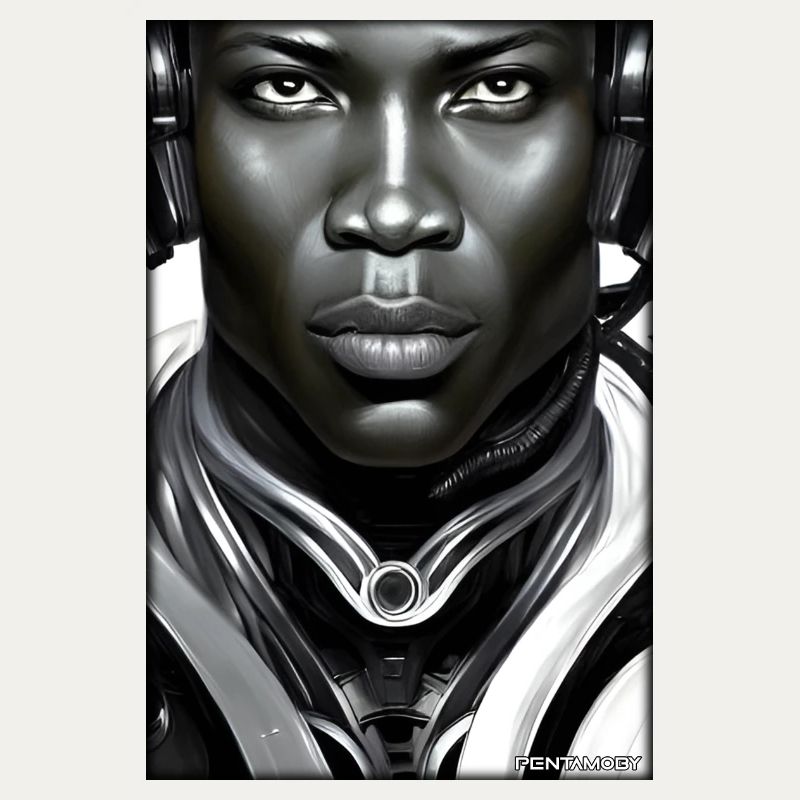 Cyborg Man Future Sci-Fi Machine Technology