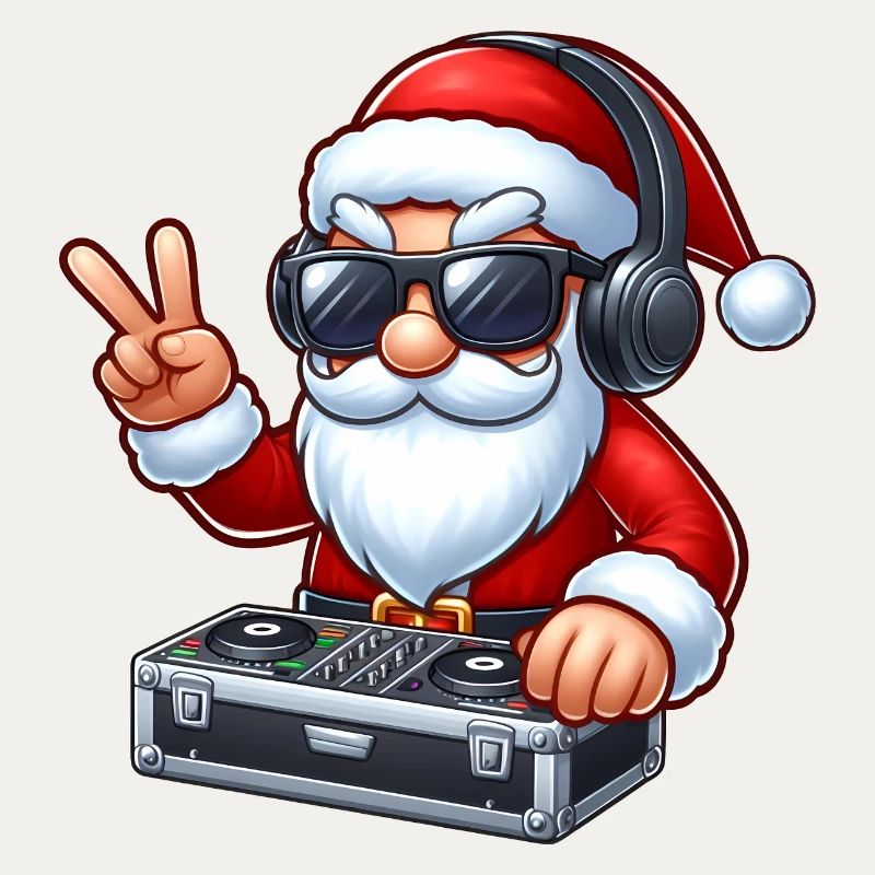 Weihnachtsmann DJ
