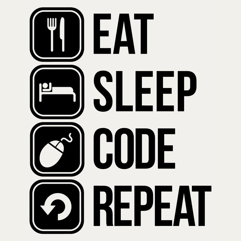 eat sleep code