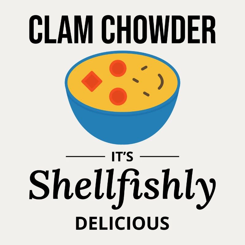 Clam Chowder Shellfish Hilarious Seafood Soup