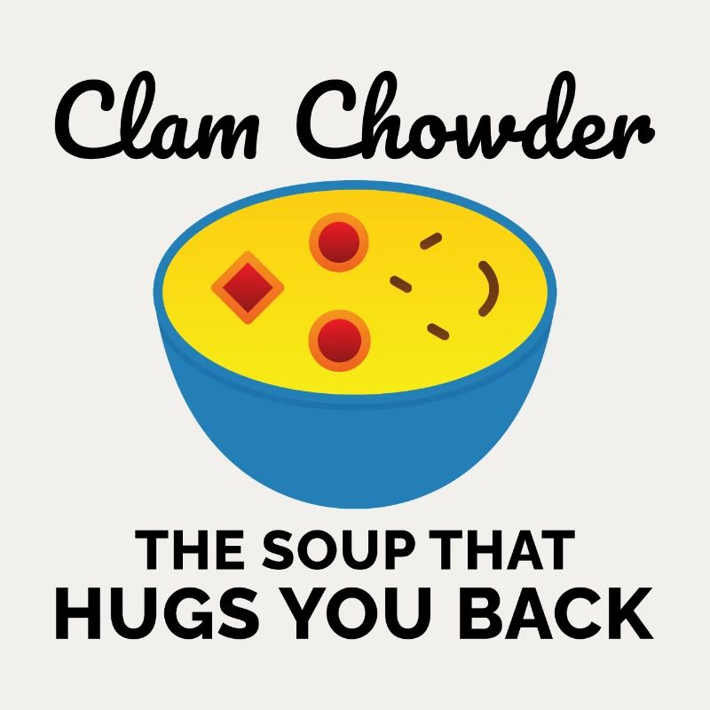 Clam Chowder Shellfish Hilarious Seafood Soup