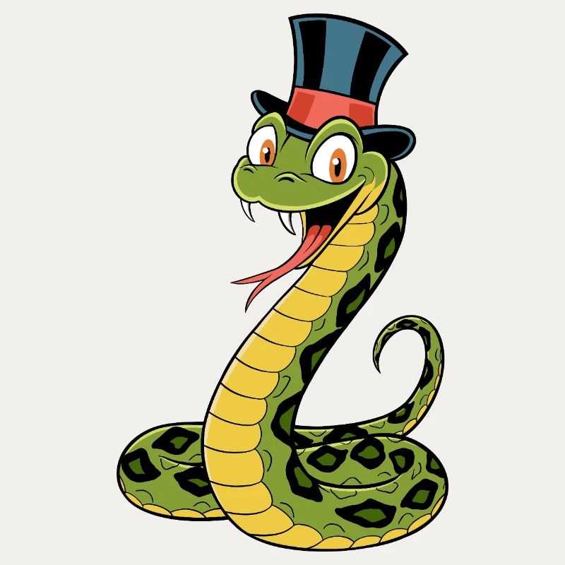 Serpent élégant