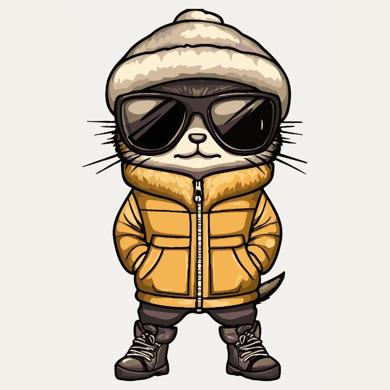 Erdmännchen Cool Comic